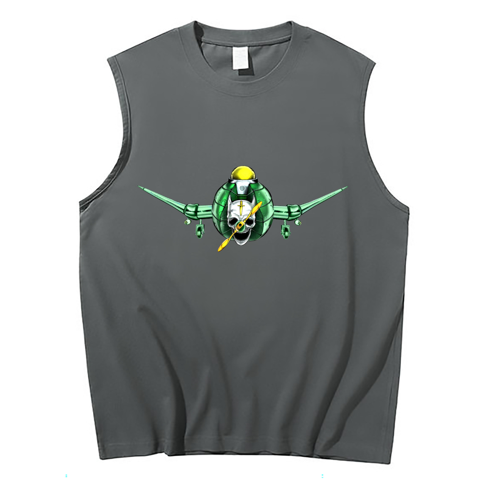 （画像用） ジョジョの奇妙な冒険 ナランチャ?ギルガ JoJo's Bizarre Adventure Narancia Ghirga コットン100％タンクトップ（フロントプリント）